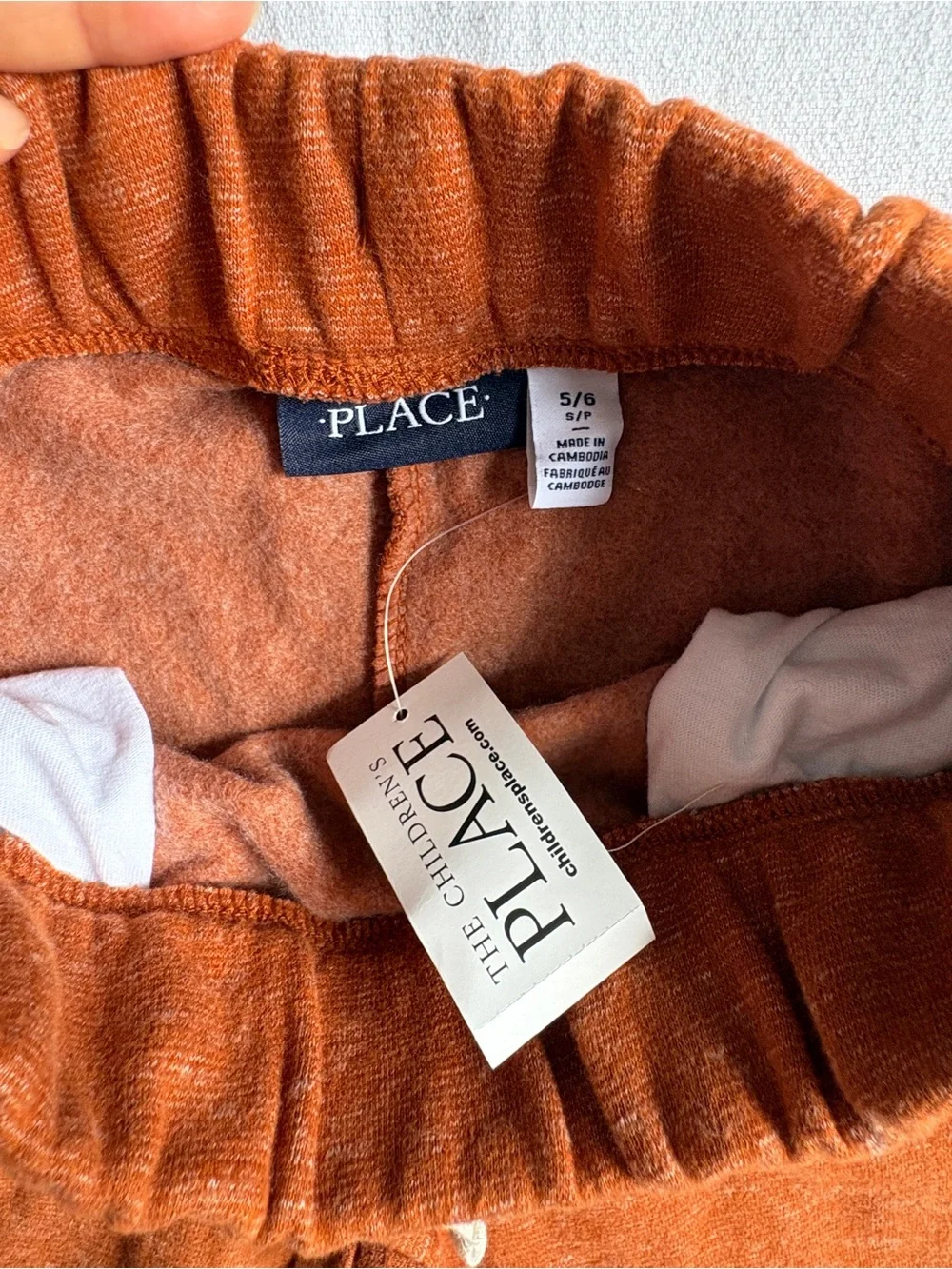 The Children's Place Rust Orange Jogger Pants